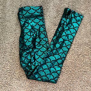Blackmilk Clothing Mememerald Leggings Size S NWT